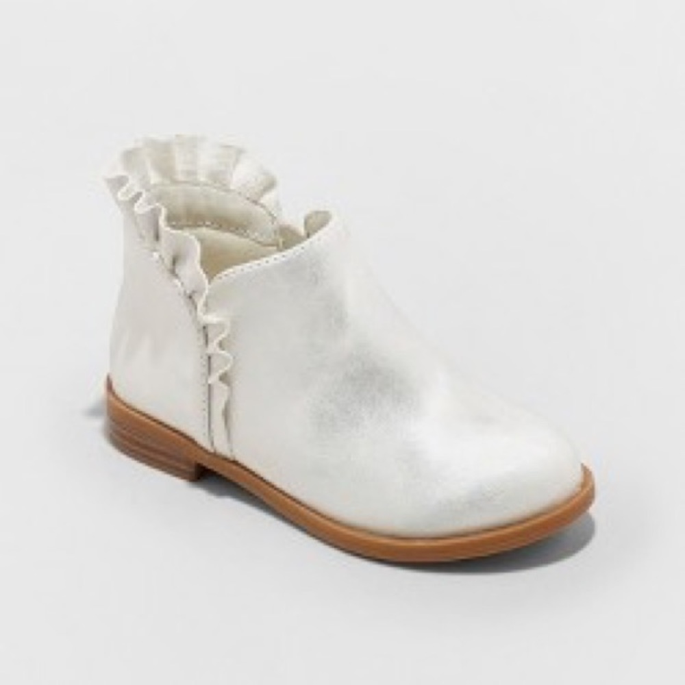 Girls micki ruffle ankle fashion boots  cat & jack